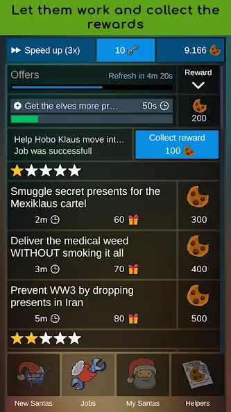 Play Idle Santa Manager: Christmas Tycoon as an online game online Idle Santa Manager: Christmas Tycoon with UptoPlay Play Idle Santa Manager: Christmas Tycoon as an online game Idle Santa Manager: Christmas Tycoon with UptoPlay