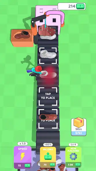 Play Idle Shoe Factory  and enjoy Idle Shoe Factory with UptoPlay