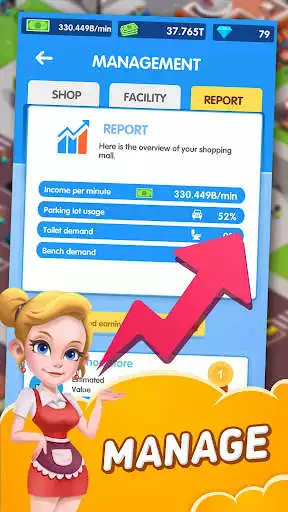 Play Idle Shopping Mall as an online game Idle Shopping Mall with UptoPlay