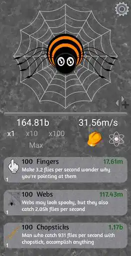 Play Idle Spider as an online game Idle Spider with UptoPlay