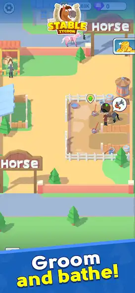 Play Idle Stable Tycoon as an online game Idle Stable Tycoon with UptoPlay