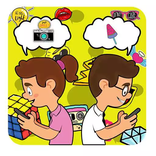 Play Idle Sticker Game - Free Stickers Collect them all APK