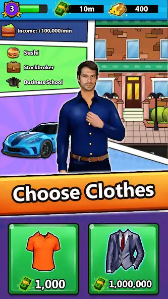 Play Idle Success Life Simulator as an online game Idle Success Life Simulator with UptoPlay