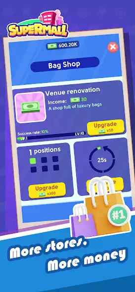 Play Idle Supermall Tycoon as an online game Idle Supermall Tycoon with UptoPlay