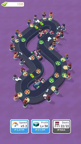 Play Idle Sushi Bar 3D as an online game Idle Sushi Bar 3D with UptoPlay