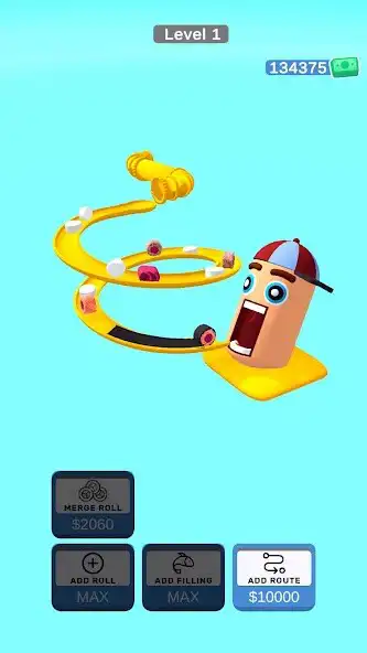 Play Idle Sushi Slide as an online game Idle Sushi Slide with UptoPlay