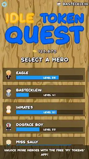 Play Idle Token Quest as an online game Idle Token Quest with UptoPlay