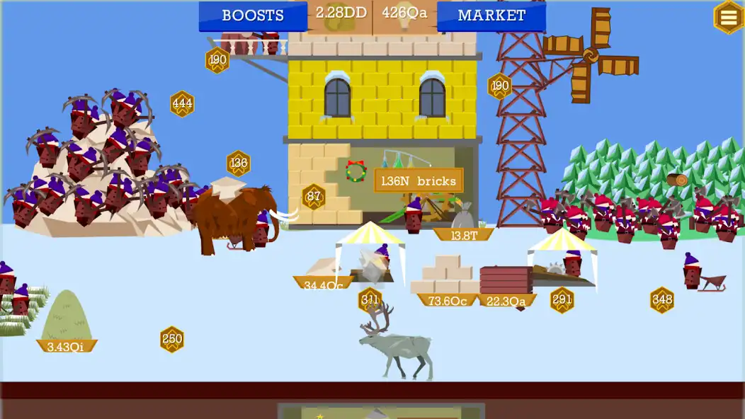 Play Idle Tower Builder: Miner City as an online game Idle Tower Builder: Miner City with UptoPlay