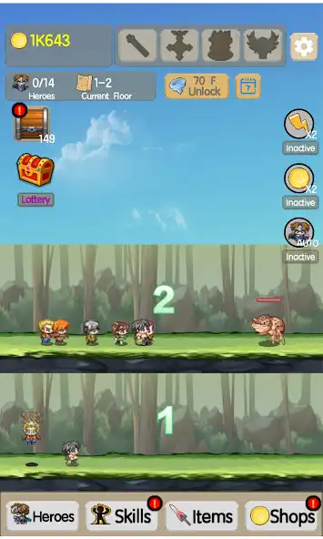 Play Idle Tower:Endless Heroes  and enjoy Idle Tower:Endless Heroes with UptoPlay