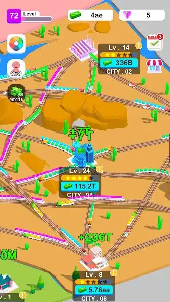 Play Idle Train Link  and enjoy Idle Train Link with UptoPlay