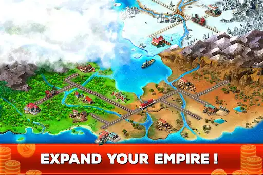 Play Idle Train Tycoon as an online game Idle Train Tycoon with UptoPlay