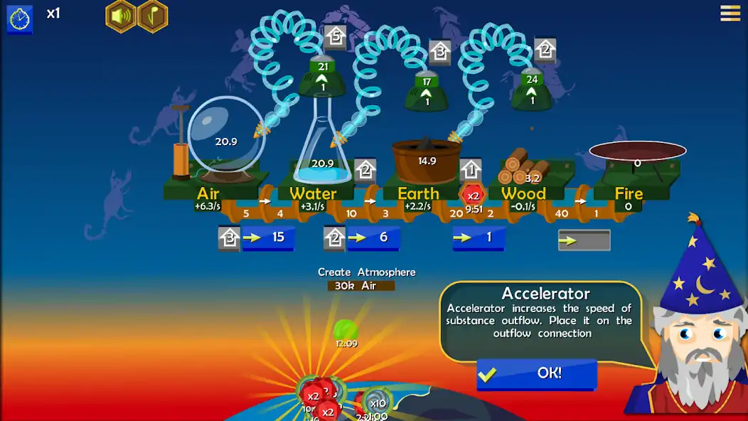 Play Idle Transmutation Alchemy Lab as an online game Idle Transmutation Alchemy Lab with UptoPlay