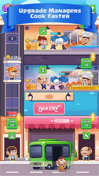 Play Idle Tycoon Game - Restaurant as an online game Idle Tycoon Game - Restaurant with UptoPlay