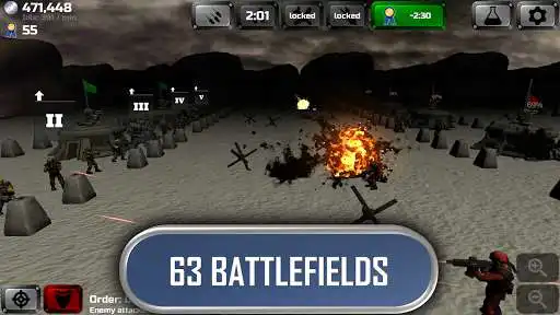 Play Idle War Commander as an online game Idle War Commander with UptoPlay