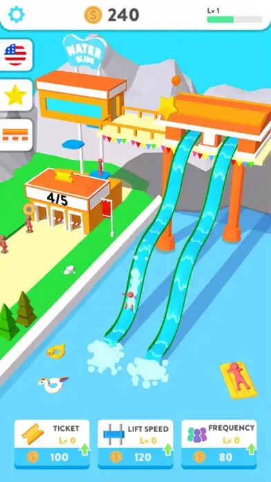 Play Idle Water Slide  and enjoy Idle Water Slide with UptoPlay