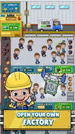 Play Idle Worker Manager - Incremental Factory as an online game Idle Worker Manager - Incremental Factory with UptoPlay