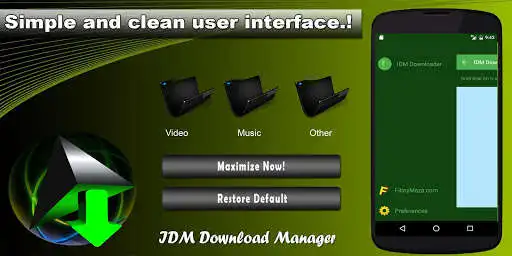 Play IDM+ Download Manager free as an online game IDM+ Download Manager free with UptoPlay