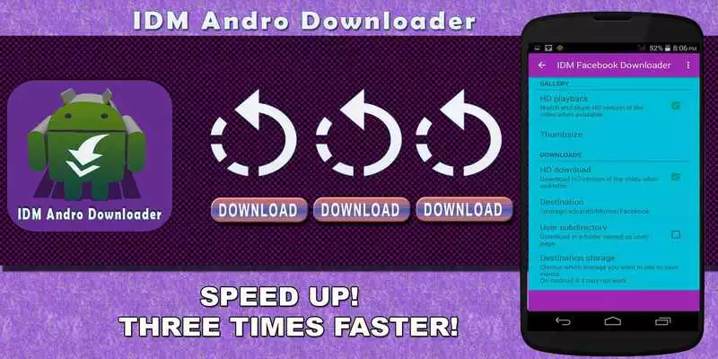 Play IDM for Facebook ★ Downloader
