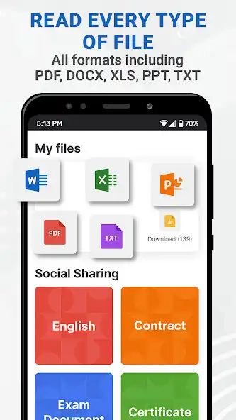 Play iDoc - Word Excel PDF Reader as an online game iDoc - Word Excel PDF Reader with UptoPlay