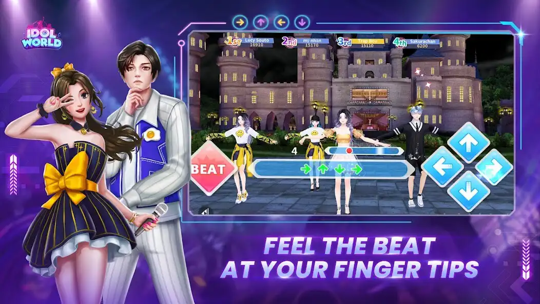Play Idol World: Dance with Idol as an online game Idol World: Dance with Idol with UptoPlay