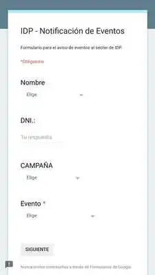 Play IDP - Notificaciones