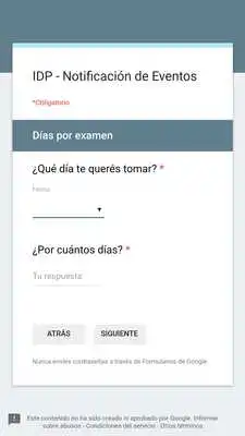 Play IDP - Notificaciones