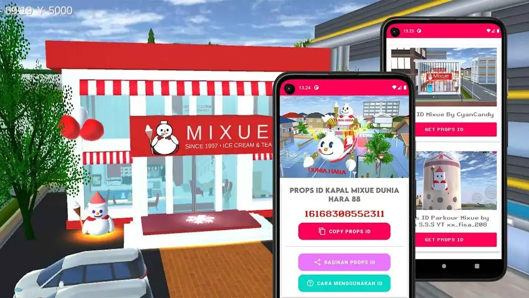 Play Id Props for Mixue Sakura SSS  and enjoy Id Props for Mixue Sakura SSS with UptoPlay