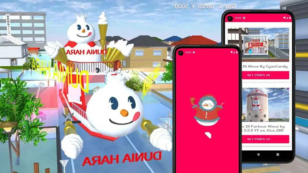 Play Id Props for Mixue Sakura SSS as an online game Id Props for Mixue Sakura SSS with UptoPlay