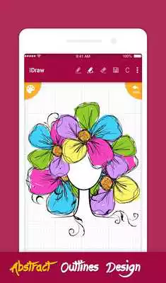 Play iDraw: paint  simple drawing app.
