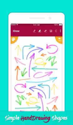 Play iDraw: paint  simple drawing app.