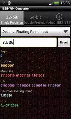 Play IEEE-754 Converter