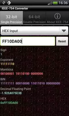 Play IEEE-754 Converter