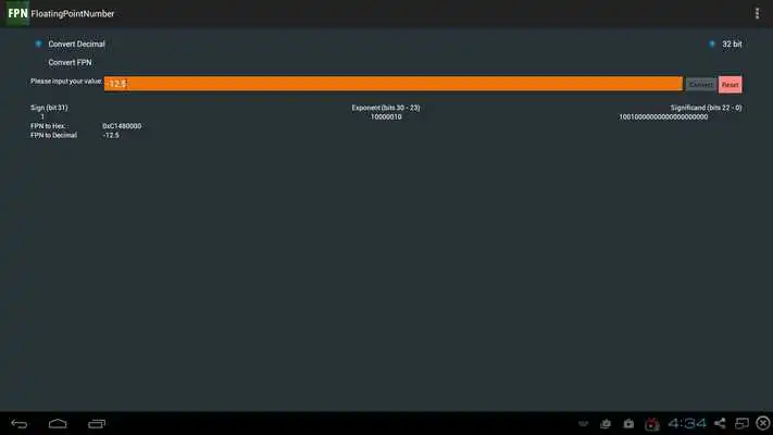 Play IEEE Floating Point Converter