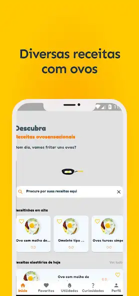 Play iEgg - Receitas de Ovos e Mais as an online game iEgg - Receitas de Ovos e Mais with UptoPlay