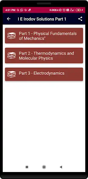 Play I E Irodov Solutions Part 1 - CBSE  and enjoy I E Irodov Solutions Part 1 - CBSE with UptoPlay