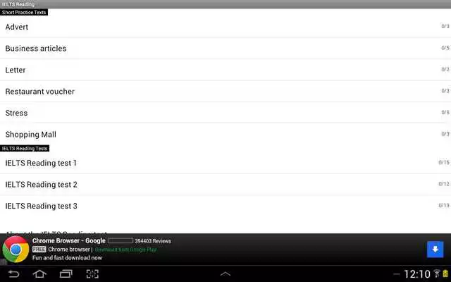 Play IELTS Reading
