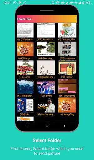 Play IFast selection (Quick image Selection & send) as an online game IFast selection (Quick image Selection & send) with UptoPlay