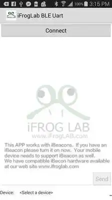 Play iFrogLab F-60 UART APP Play iFrogLab F-60 UART APP