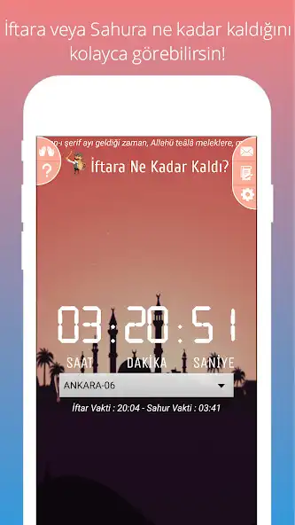 Play Iftar Countdown as an online game Iftar Countdown with UptoPlay