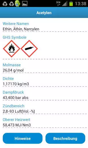 Play iGASES gas guide and converter