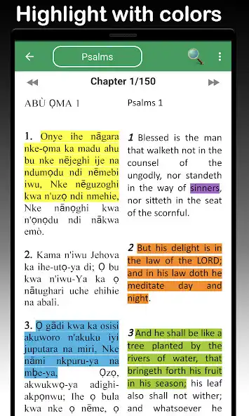 Play Igbo Bible - Igbo  English  and enjoy Igbo Bible - Igbo  English with UptoPlay