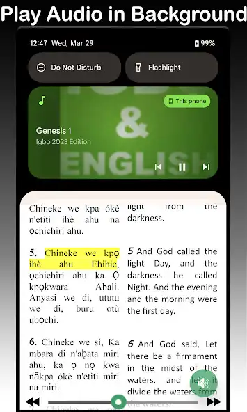 Play Igbo Bible - Igbo  English as an online game Igbo Bible - Igbo  English with UptoPlay