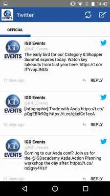 Play IGD Events