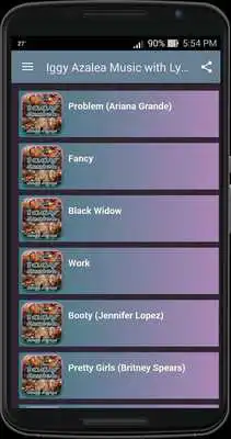 Play Iggy Azalea Music with Lyric