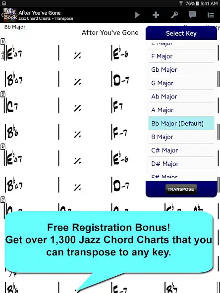 Play iGigBook Sheet Music Manager  and enjoy iGigBook Sheet Music Manager with UptoPlay