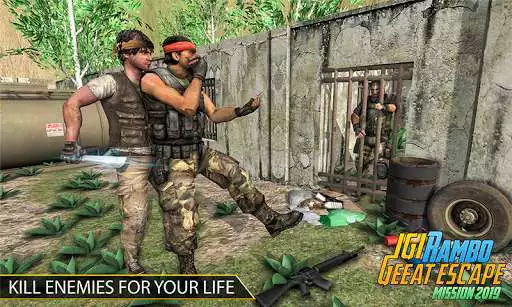 Play IGI Rambo Jungle Prison Escape 2019  and enjoy IGI Rambo Jungle Prison Escape 2019 with UptoPlay