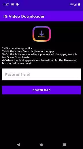 Play IG Video Downloader