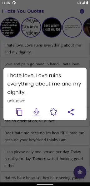 Play I Hate You Quotes and Sayings  and enjoy I Hate You Quotes and Sayings with UptoPlay