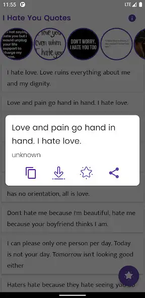 Play I Hate You Quotes and Sayings as an online game I Hate You Quotes and Sayings with UptoPlay