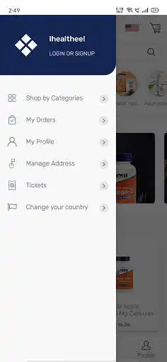 Play ihealthee - Supplements App as an online game ihealthee - Supplements App with UptoPlay